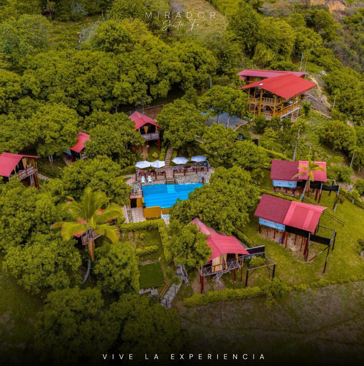 Glamping Mirador Santa Fe-Sopetran Hotel Exterior foto